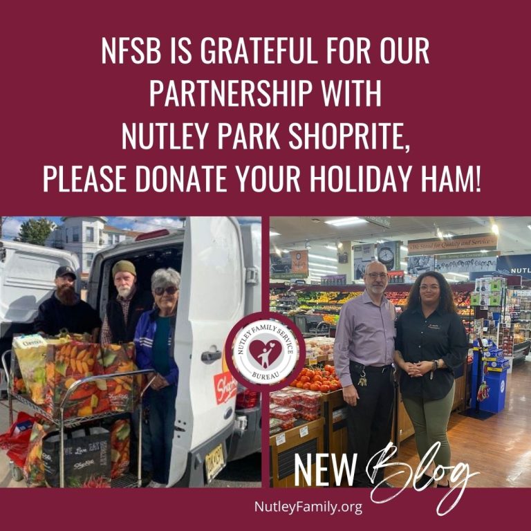 NFSB is grateful for our partnership with Nutley Park ShopRite, please donate your holiday ham!